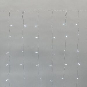 Гирлянда светодиодная "Светодиодный Дождь" 2х1.5м 150LED бел. 5.1Вт 230В IP44 эффект мерцания прозр. провод Neon-Night 235-515 оптом купить цена