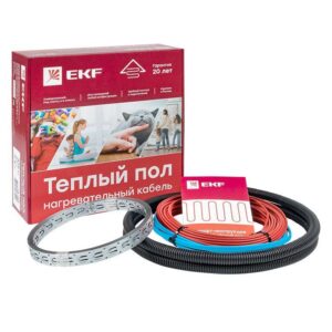 Комплект "Теплый пол" (кабель) 150Вт 10м 1.0кв.м EKF nk-150 оптом купить цена